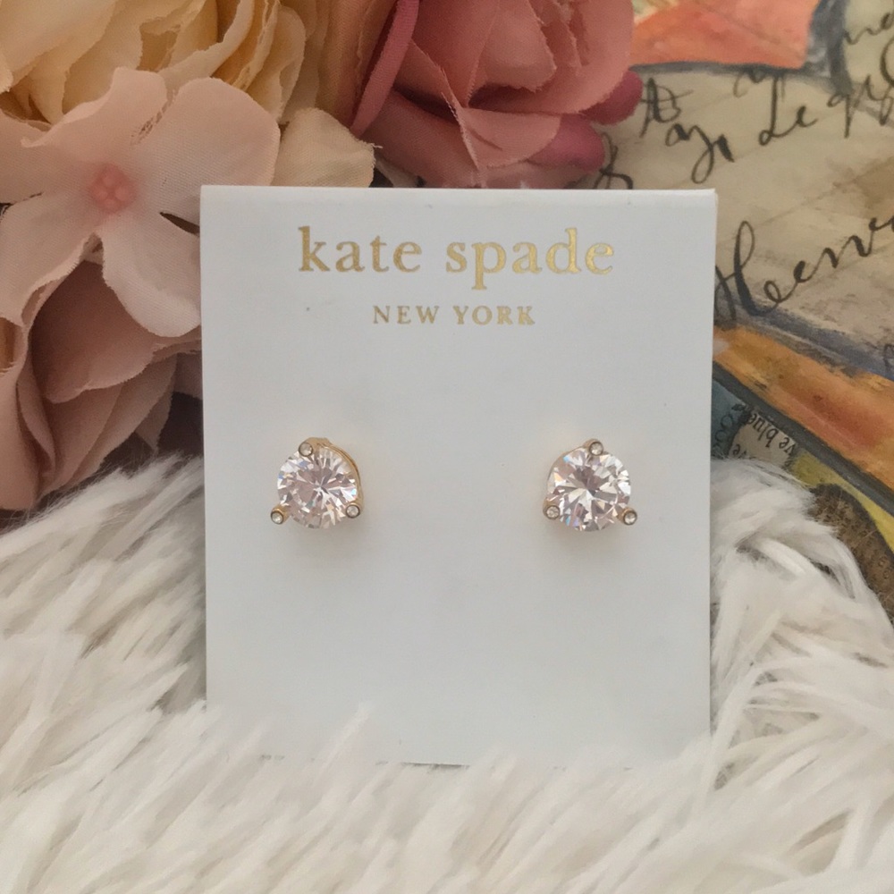 KATE SPADE • Rise & Shine Crystal Earrings - Picture 4 of 4